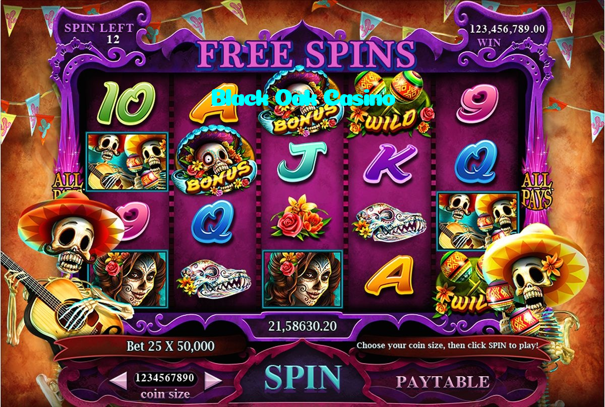 Black Oak Casino casino presented on mobile device in Pakistan with slots and live games